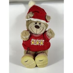 Vintage Trappers Stuffed Plush Christmas Teddy Bears Holiday 1980s Rare